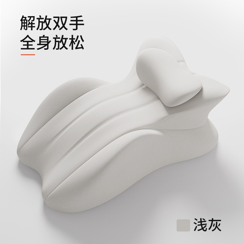 [다기능 수면베개·편안한 스타일]●【라이트 그레이】