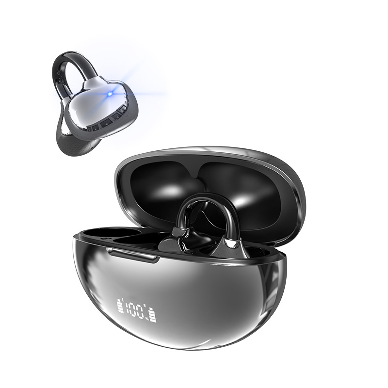 Cross-Border Popular Ear-Clamp Bluetooth Headphones, Open-Ear Ai Translation Headphones, New Sports Model with Ultra-Long Battery Life 61
