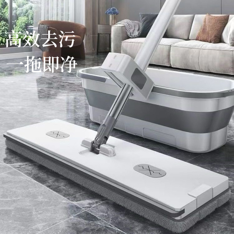 Mop Household Hand-free Mop Clean 2024 New Style Lazy Man Wash-free Mop Artifact Mop Floor Mop Flat Mop