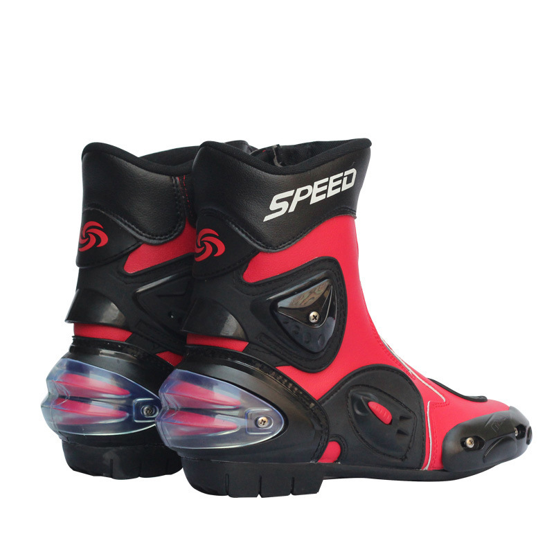 Zapatos de ciclismo de motocicleta Botas de ciclismo de longitud media para hombre, zapatos de carreras casuales, botas todoterreno, zapatos de motocicleta, cuatro estaciones