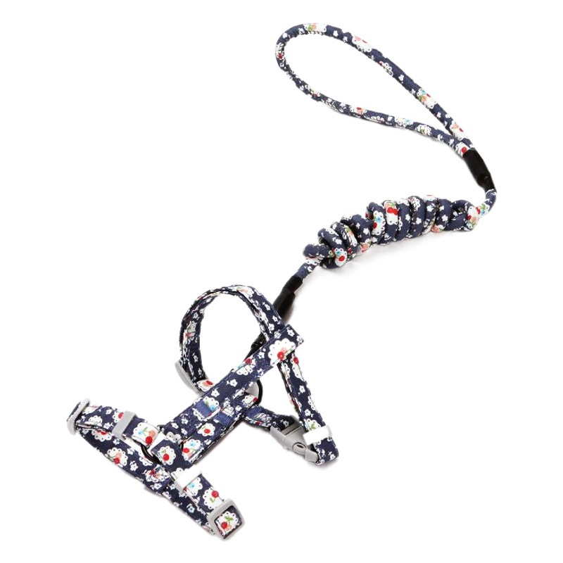 Nueva cuerda de tracción de gato en forma de I traje de correa de pecho ajustable anti-rotura cuerda de tracción de gato de estilo japonés