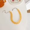 Brand acrylic universal fresh necklace, chain for key bag , design choker, Korean style