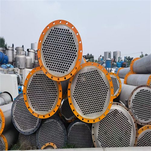 出售二手不锈钢列管冷凝器 搪瓷冷凝器 二手石墨冷凝器 回收