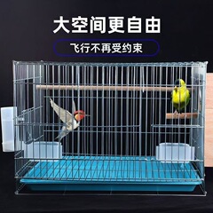 加大加粗加重镀锌繁殖笼牡丹鹦鹉鸟笼玄风八哥鸽子大号鸟笼鹌鹑笼
