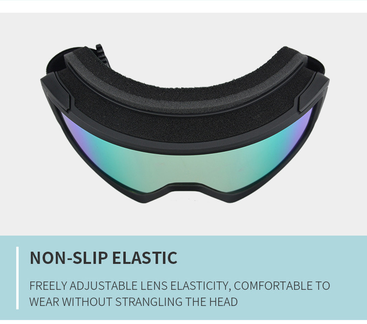 Κυλινδρικό σκι για σκι σε εξωτερικούς χώρους ενηλίκων, ορειβασία στο χιόνι, προστασία από την υπεριώδη ακτινοβολία, γυαλιά προστασίας από τον άνεμο_voghion.com