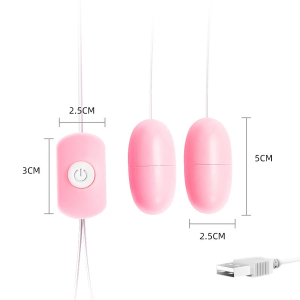 Double -jump egg bag pink (USB)