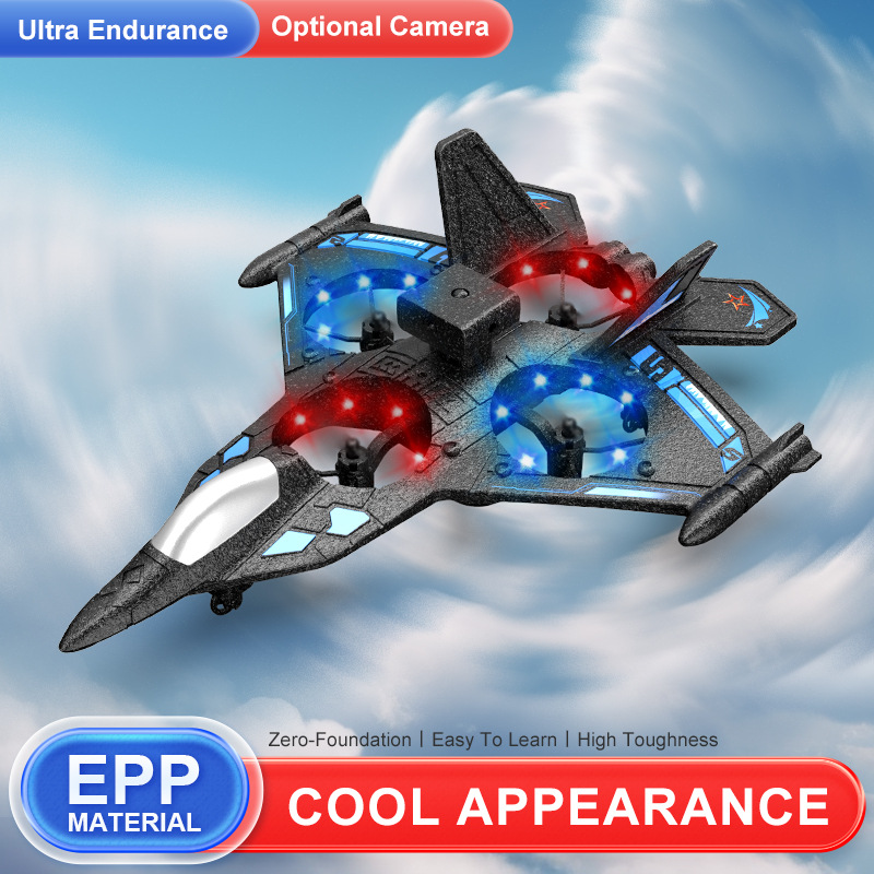 Unmanned airplane from foam