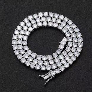 �W���¿����������W��� 4mm 5mm�����ʯ��tennis chain�羳