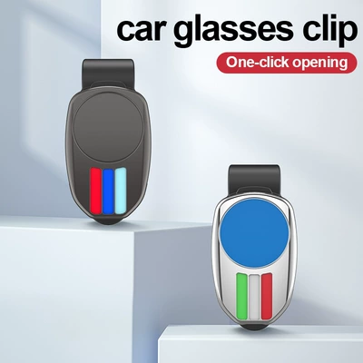 Visor Storage Box Car Sunglasses – Car Glasses Clip/Bill Clip