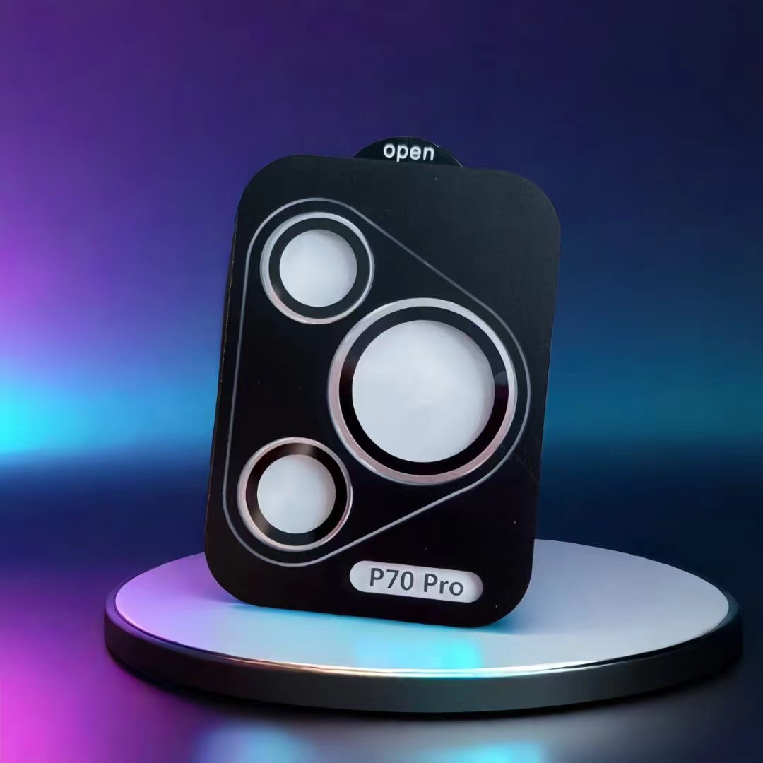 Suitable for Huawei P70Pro Positioning CD Glitter Hawkeye Seconds Sticker Lens Film Positioning Artifact Huawei P70 Anti-Scratch Mirror