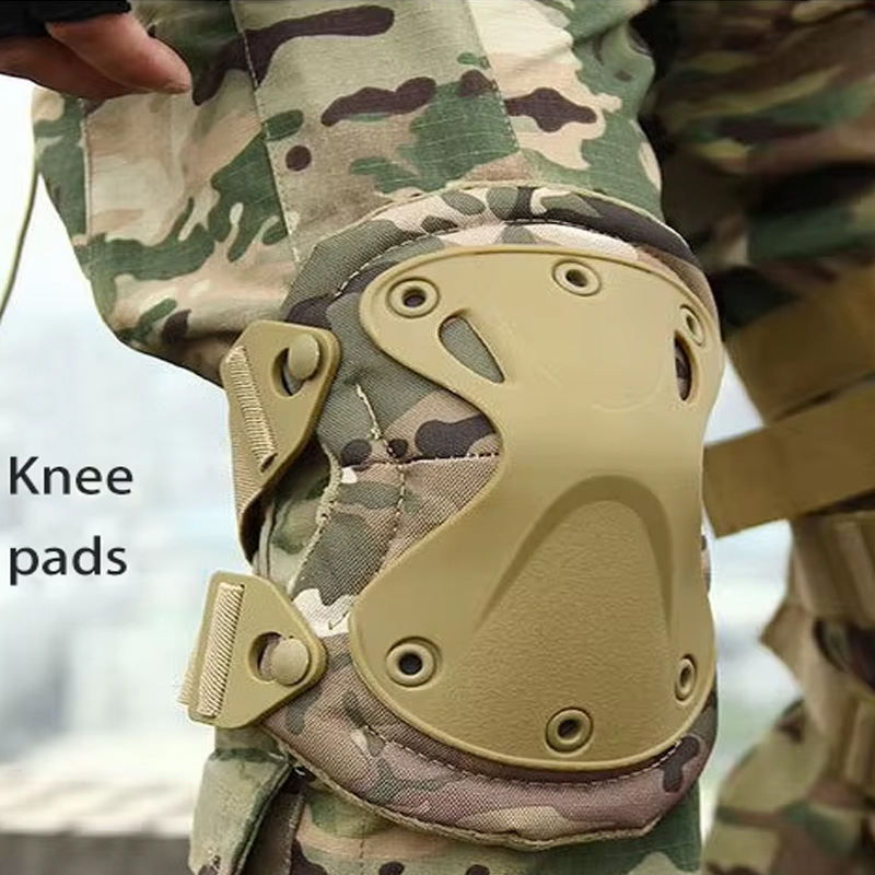 包邮厂家战术金刚户外护膝护肘军迷骑行护具战术防撞壳长期现货
