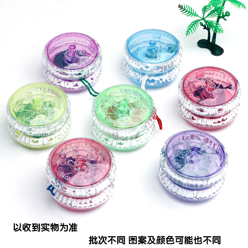 Luminoso yo-yo línea de tracción yo-yo youyo yo-yo fábrica de juguetes educativos para niños al por mayor