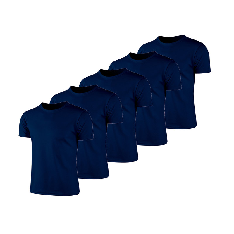 Temu Us Version Cross-Border Quick-Drying T-Shirt Tiktok Round Neck Short-Sleeved European and American Hot-Selling Sports Plus-Size T-Shirt in Stock