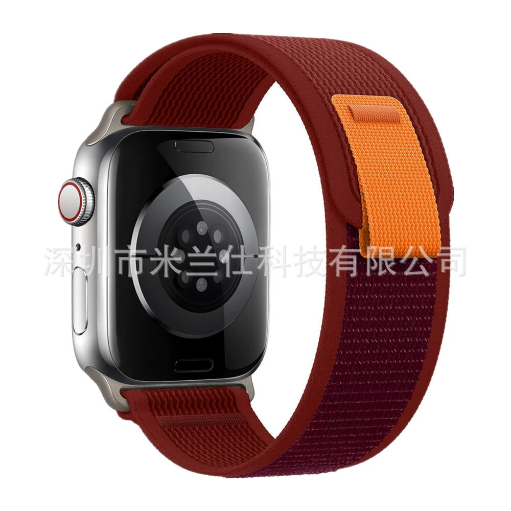 Подходит для Apple Watch S11 Alpine Ultra2 Wild Trail apple iwatch678910 петля нейлоновый ремешок