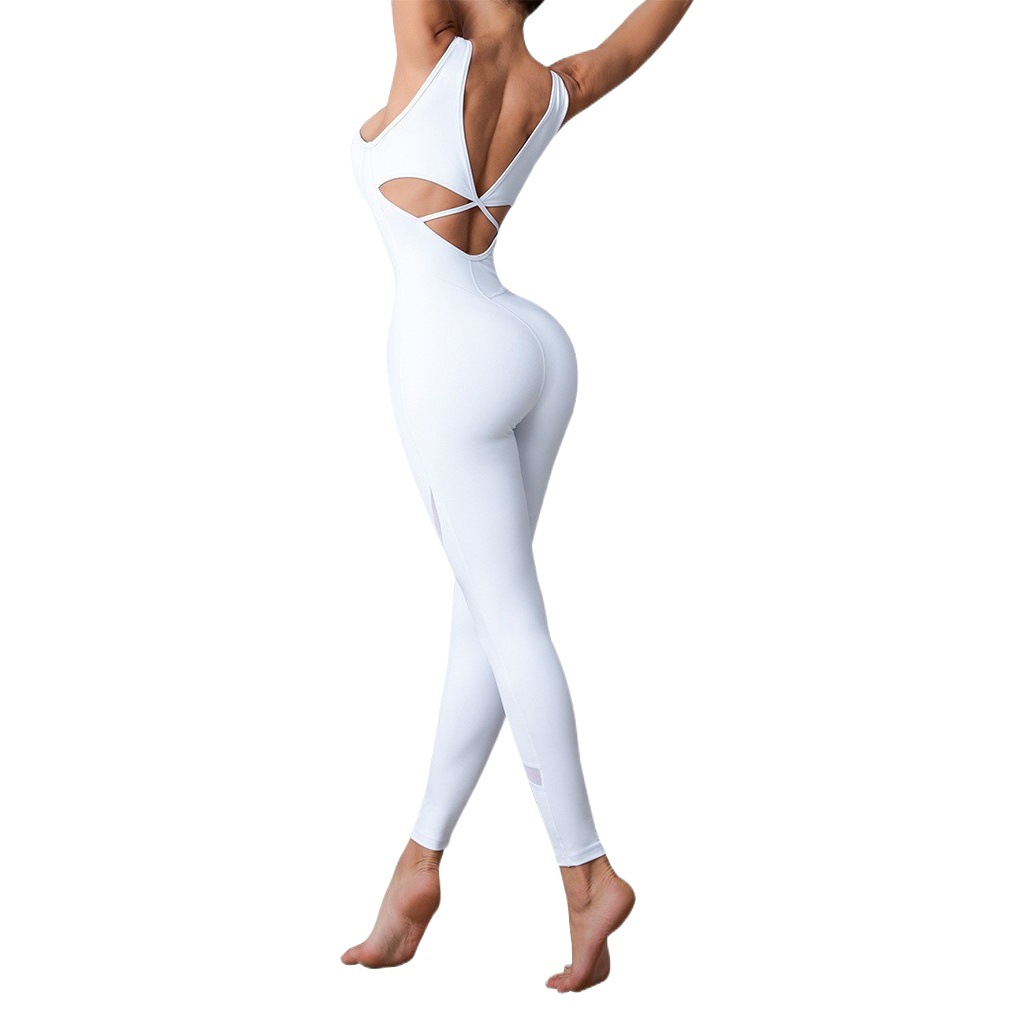 ¡en stock! 2025 nuevo mono de yoga moldeador entrenamiento corporal fitness espalda mono de baile de ballet para mujeres