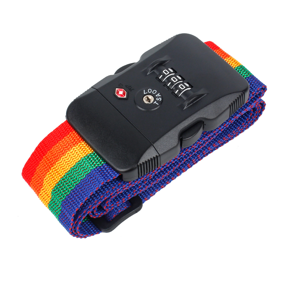 Luggage straps with one-word password packing with customs lock luggage with tsa safety reinforcement with check-in explosion-proof belt 2