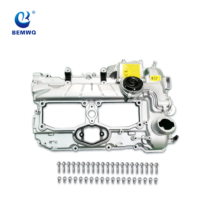 11127588412 Silver Aluminum Valve Cover Modified Aluminum Alloy Suitable for Bmw F35F18-N20