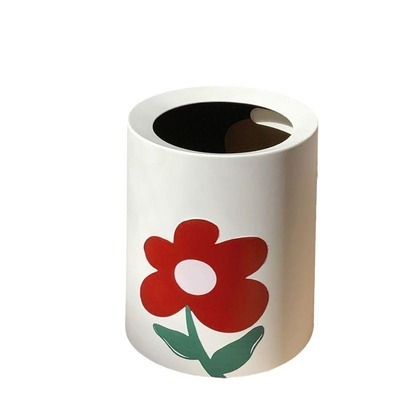 垃圾桶家用客厅大号个性双层纸篓卧室好看桶无盖