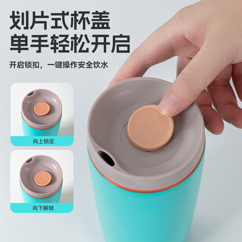 跨境新款便携咖啡杯304不锈钢大容量保温保冷杯户外随行杯定制|undefined