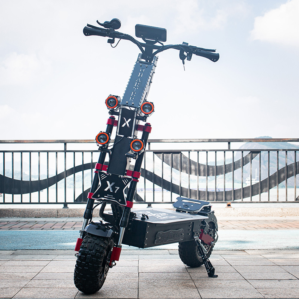 Retuol 14inch High-Power High-Speed Off-Road Dual-Drive Electric Scooter Foldableing Battery Scooter Dropshipping