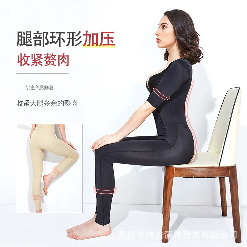 long-sleeve, shapewear, underwear for hips shape correction full-body, ultra thin waist belt