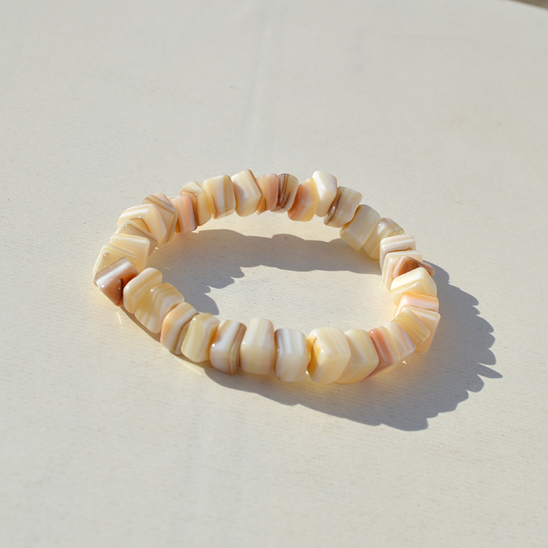 Conchas naturales pulsera caracoles collar diy joyas de chicas hechas a mano puestos de mercado nocturno regalos características pulseras