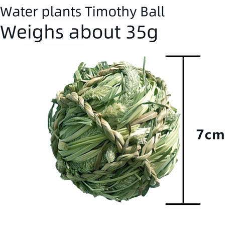 Cross-border natural handmade woven ball vine ball grass ball grinding teeth toy ball rabbit hamster chinchilla gnawing and entertainment supplies