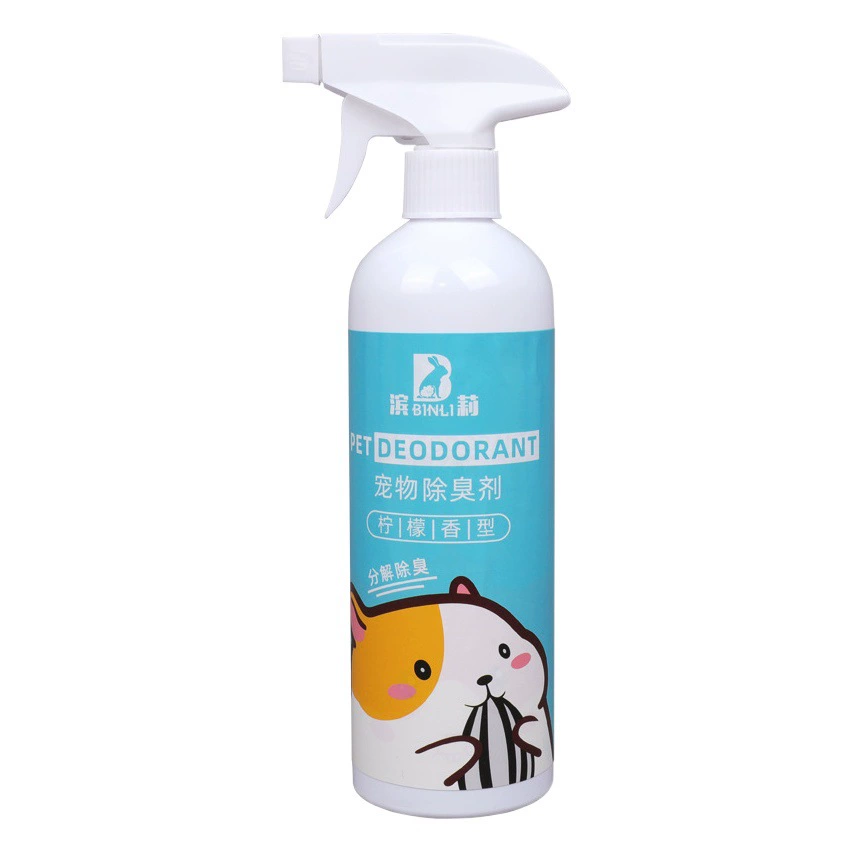 Спрей для дезодорации клеток животных (кролики, хомяки, морские свинки, шиншиллы) от запаха мочи