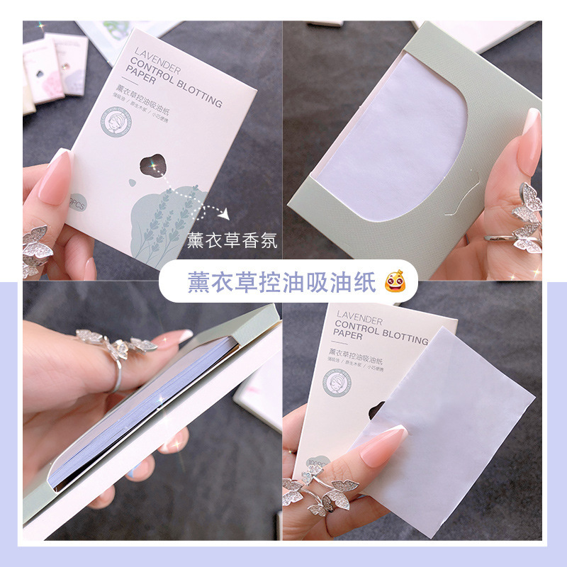 瑪採児亜麻木パルプ粒アロマ吸油紙顔面女性吸油面紙竹炭緑茶バラ100枚|undefined