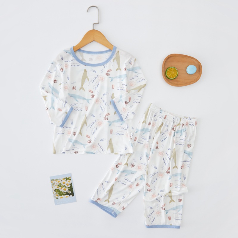 웨일썬 [50 에코 실크] 7부소매