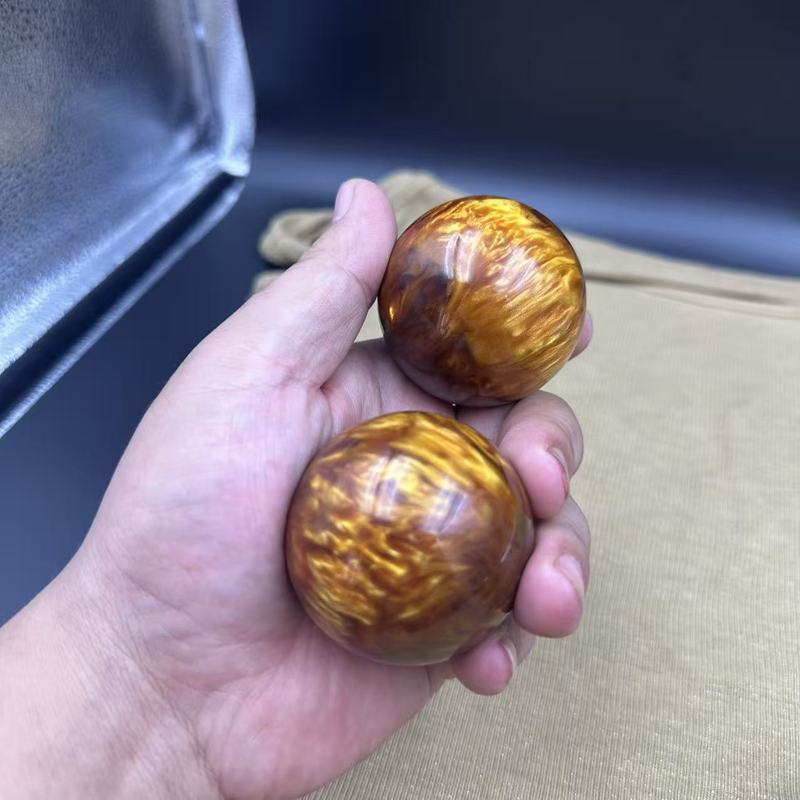 批发花梨木手球保健球檀木文玩手球木质把件南瓜球海柳手掌健身球|undefined