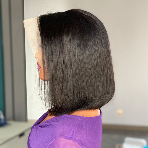 180 density bob lace front wigs human hair front lace human hair wigs