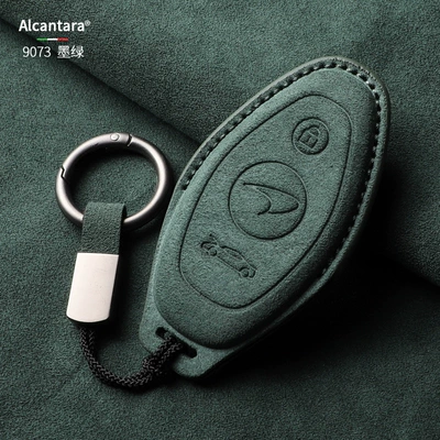 Keychain 600Lt Full | Static Rod/Key Bag - green-ring-buckle