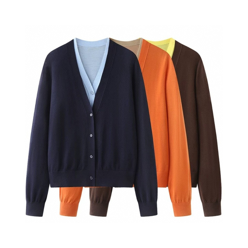 【Two-Piece Set】2026 Spring Year of the Horse New Knit Cardigan and Women's Sweater Two-Piece Set with Vest, Same Style as in the Mall 【Two-Piece Set】2026 Spring Year of the Horse New Knit Cardigan and Women's Sweater Two-Piece Set with Vest, Same Style as in the Mall