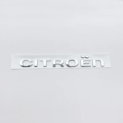 Suitable for Citroen C4 C5 Car logo - citroen-silver