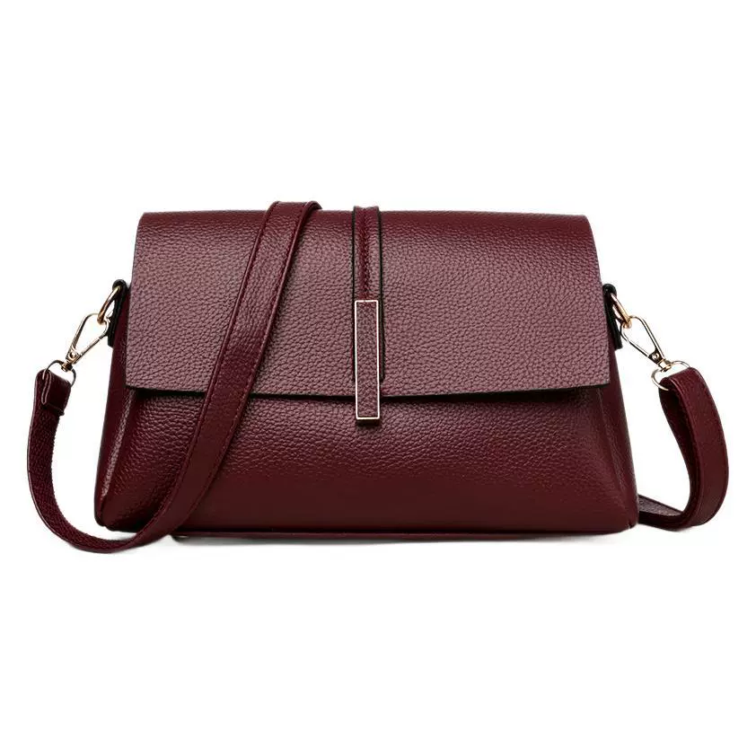 Universal shoulder bag, capacious one-shoulder bag, high-end, western style, three-layer veil