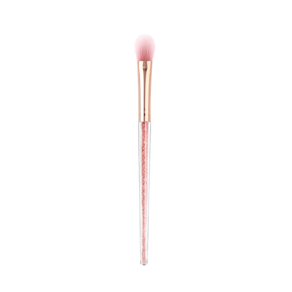 Zoreya Blush sombra de ojos cepillo traje interior diamante cristal Rosa maquillaje cepillo bolsa de almacenamiento Fundación cepillo maquillaje herramientas