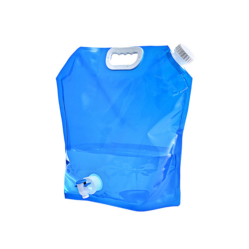 Disposable beer bag, portable sealed plastic packaging bag, cold drink draft beer liquid transparent self-standing spout packaging bag