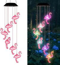 F 12482 Solar Wind Chime with LED Lights �����L�ͥԺ��