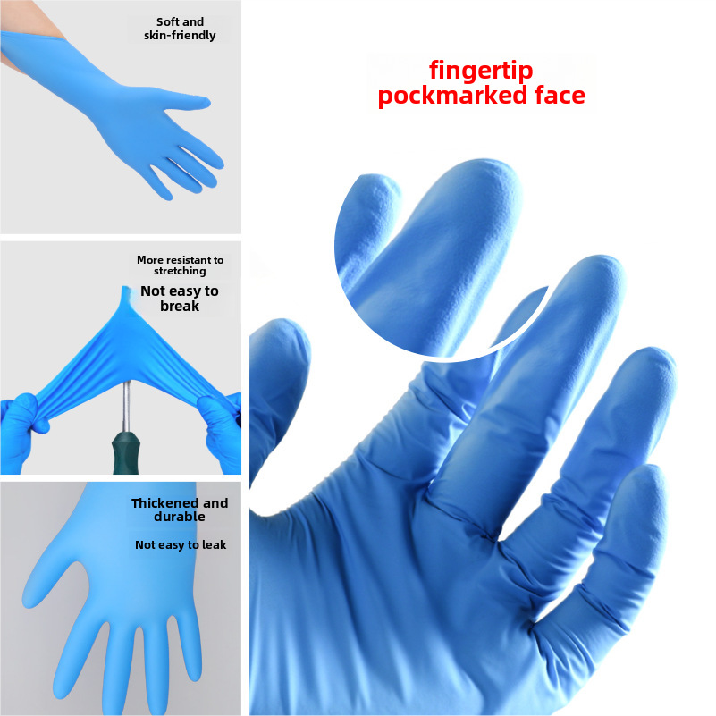 Amberson food grade disposable nitrile rubber gloves Chinese durable…