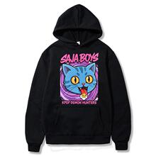 ���羳�W�a��Autumn hot selling anime cat printed hoodie