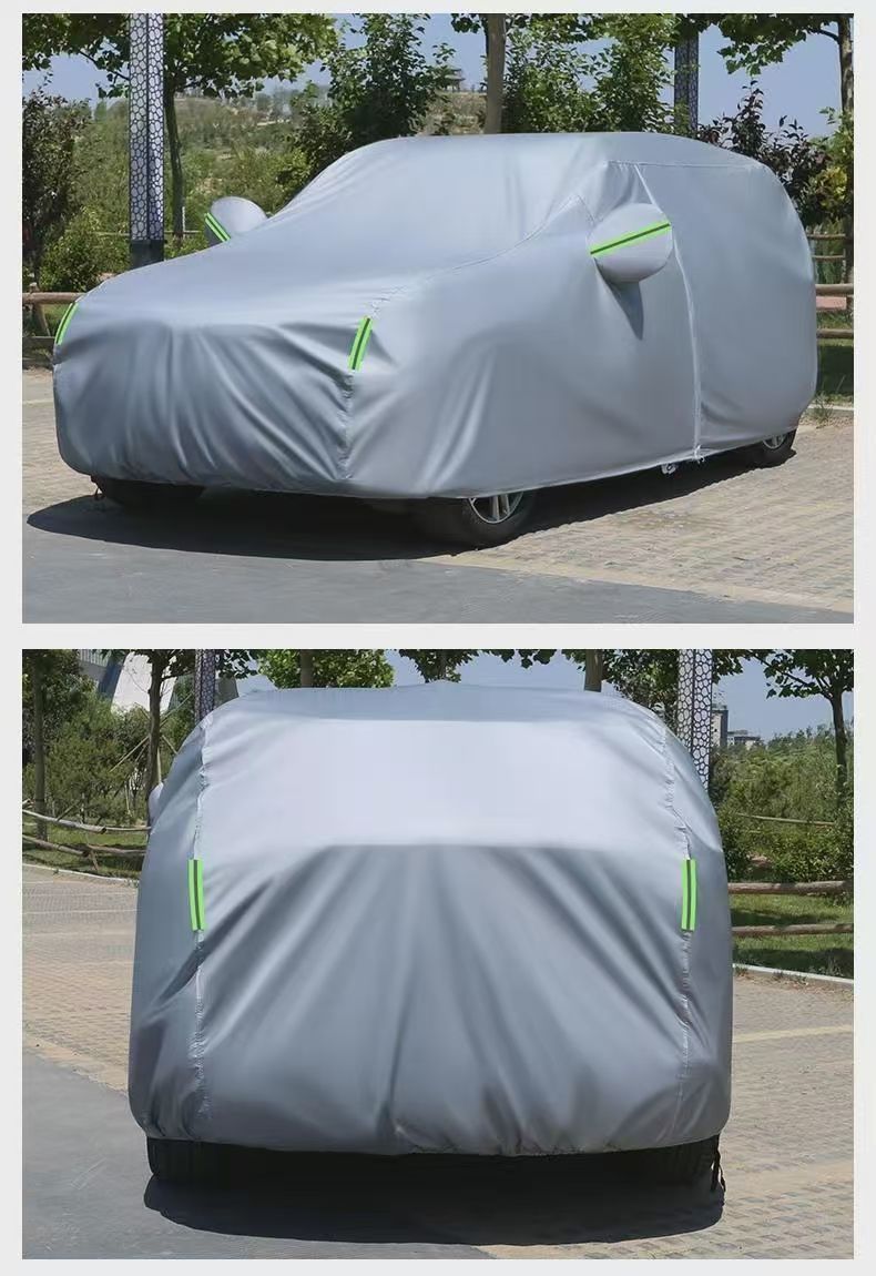 Oxford cloth car cover, specially designed for frost protection, thickened, anti-sun exposure, rainproof, dustproof, snowproof, and heat-insulating