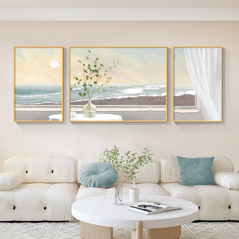 Xiaolong Fresh Painting INS Scenery Living Room Decoration Painting…
