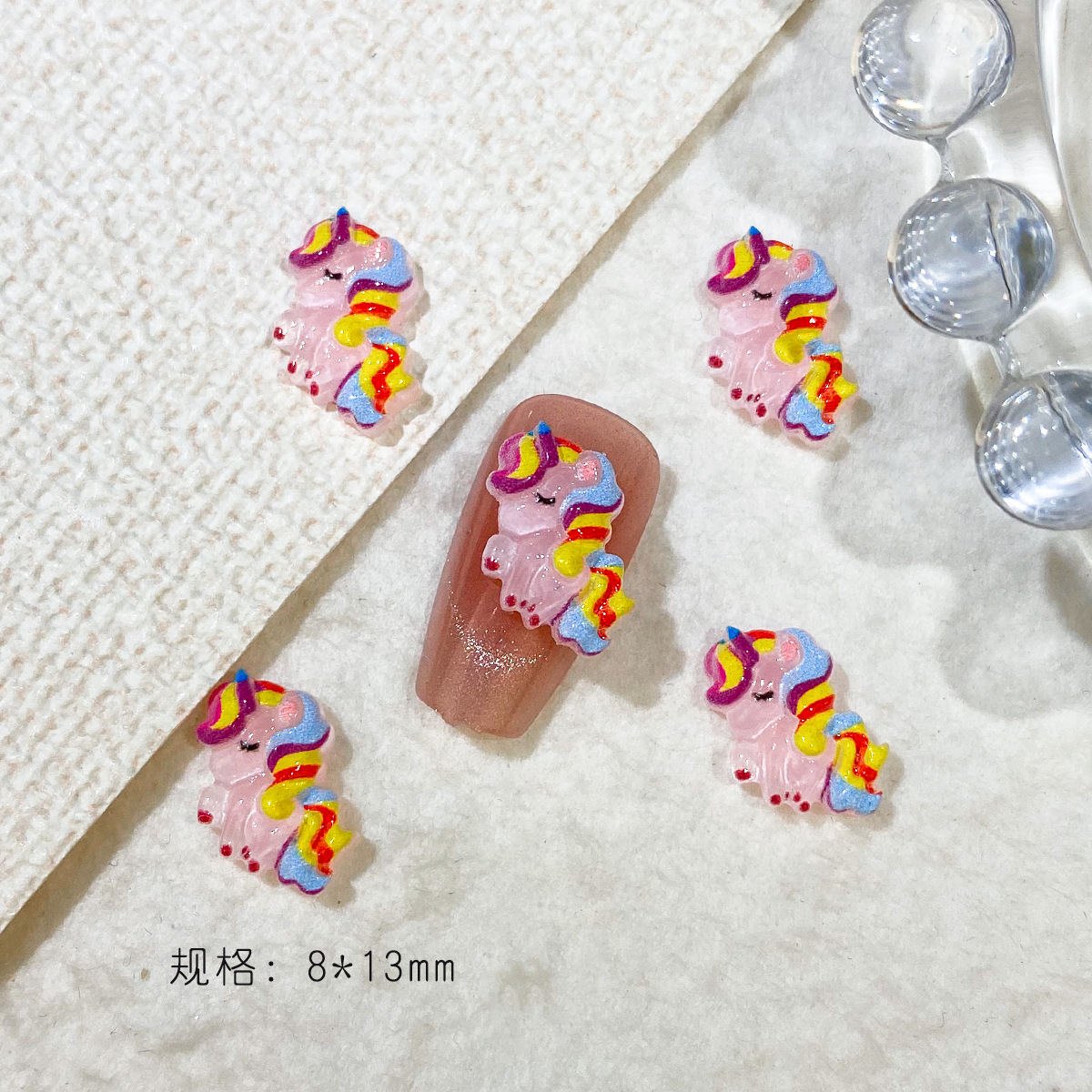 1개 [핑크] 8x13mm