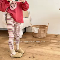 Детские осенние л leggings, брюки, детская одежда, корейский стиль