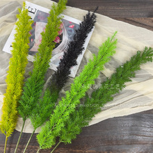 仿真狐尾天门冬假花婚庆婚礼花材户外拍摄道具婚庆造景布置仿真花