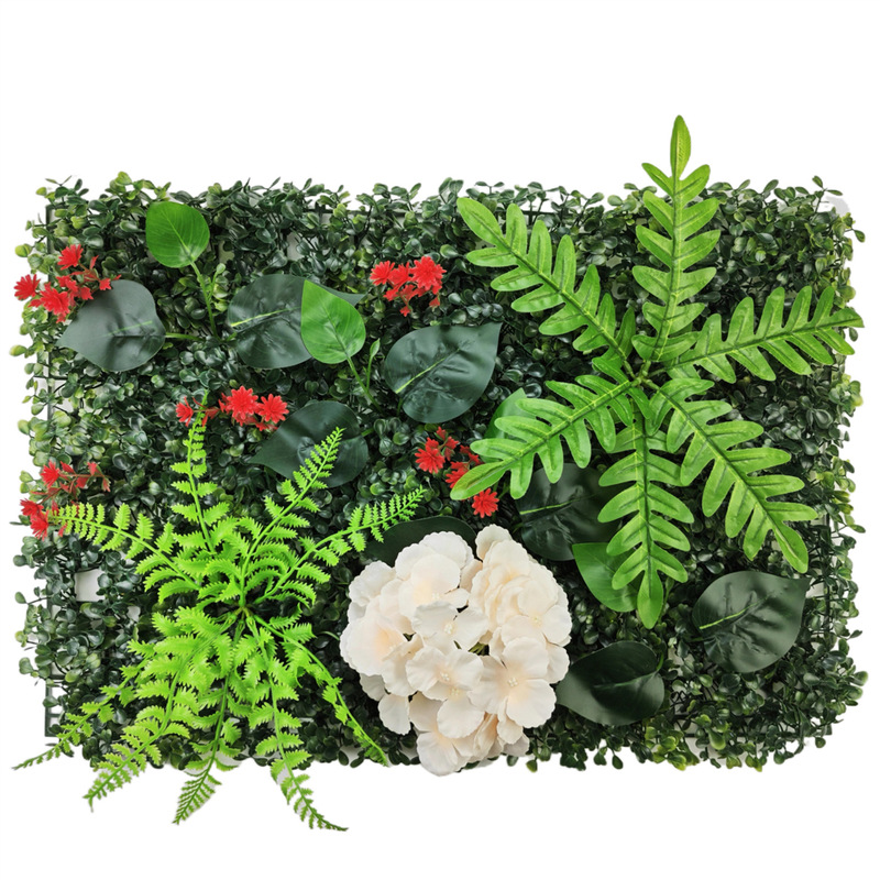 人造植物墙仿真立体绿植墙面挂式塑料假草坪门头阳台室内外装饰|undefined