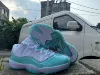 AJ11, низкий, белый/светло-зелёный