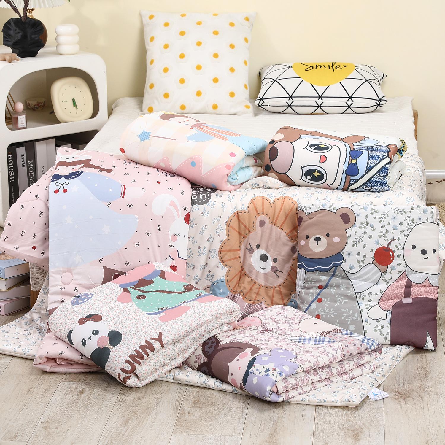 children's keep warm cartoon cute duvet for kindergarten