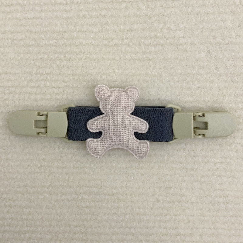 INS estilo coreano clip de suspensión oso pantalones de tirantes para niños clip anti-caída clip de la correa del hombro soporte de la falda de la suspensión antideslizante artefacto de hombro